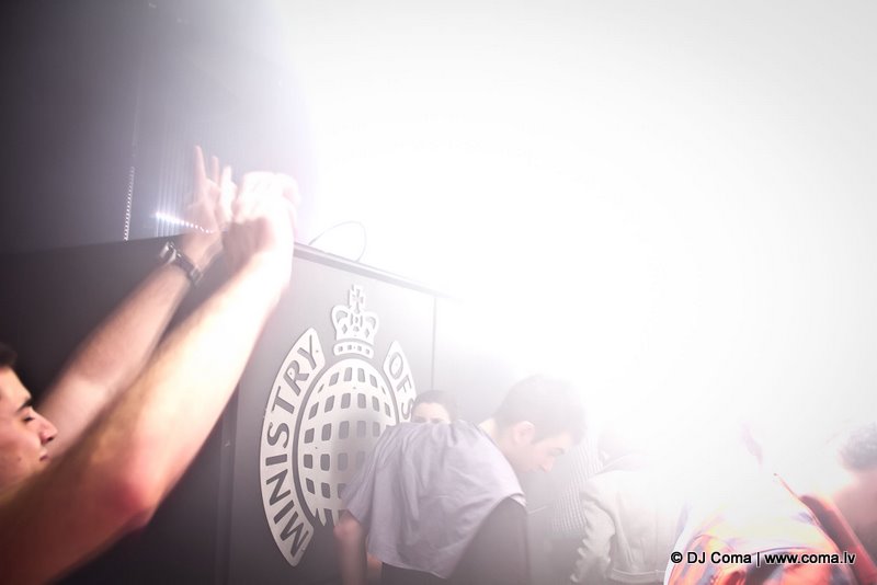 Photoreport: John O'Callaghan and friends at Ministry of Sound 12-11-2010 12