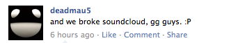 Deadmau5 выпускает трэк и убивает SoundCloud 3