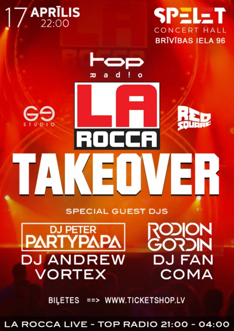 Warmup @ La Rocca Takeover 17.04 2